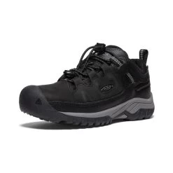 Keen Big Kids' Targhee Waterproof Shoe | Black/Steel Grey 12 Keen Big Kids' Targhee Waterproof Shoe | Black/Steel Grey -Keen 047953cc6bbda1e1c32d785997ac089876b37070