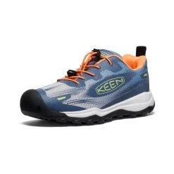 Keen Big Kids' Wanduro Speed Hiking Shoe | Vintage Indigo/Tangerine -Keen 07aeb459f23a6017e728e3701f6cd9fd016d9778