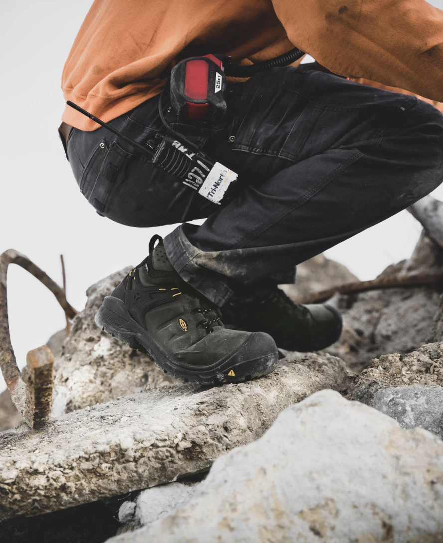 Keen Men's Dover 6" Waterproof (Carbon-Fiber Toe) | Magnet/Black 8 Keen Men's Dover 6" Waterproof (Carbon-Fiber Toe) | Magnet/Black - Image 6