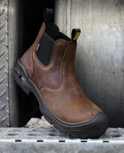 Keen Men's Juneau Romeo Waterproof (Soft Toe) | Dark Earth/Black 14 Keen Men's Juneau Romeo Waterproof (Soft Toe) | Dark Earth/Black -Keen 1025703 PDP LeftImage