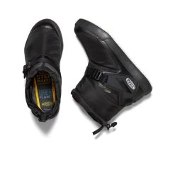 Keen Women's Hoodromeo Waterproof Slip-On Boot | Black/Black -Keen 10697dd78316463305e08a2252d8311b19a869e0