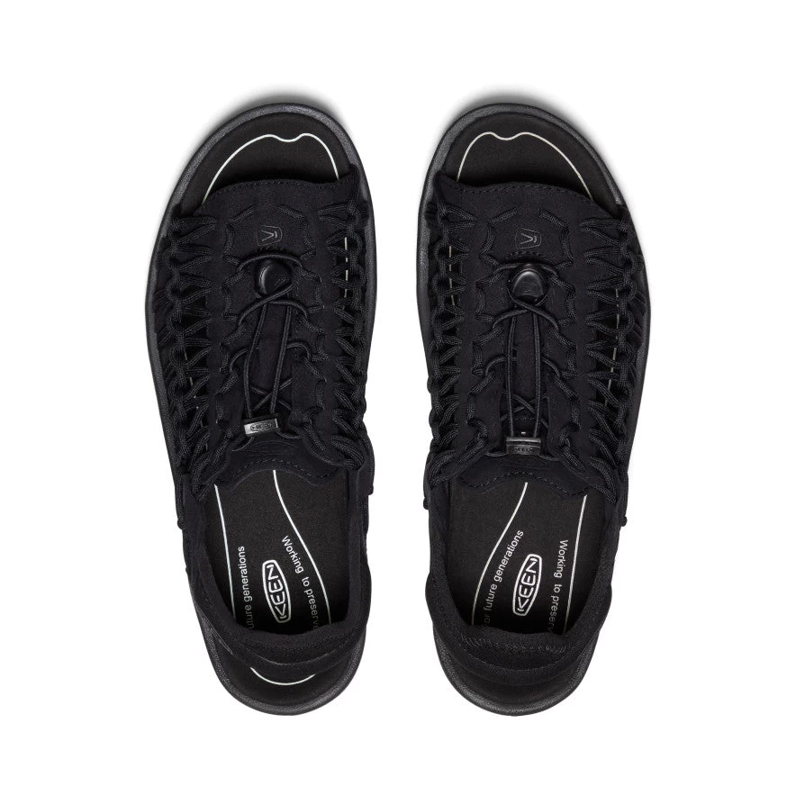 Keen Men's UNEEK II Open Toe | Black/Black 6 Keen Men's UNEEK II Open Toe | Black/Black - Image 4