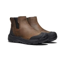Keen Men's Revel IV Waterproof Chelsea | Canteen/Black -Keen 17607f77f8656f1d123f1bed7168bb9ca68a7194