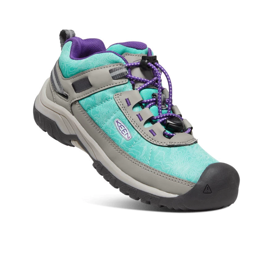 Keen Big Kids' Targhee Sport Vent Shoe | Waterfall/Vapor 5 Keen Big Kids' Targhee Sport Vent Shoe | Waterfall/Vapor - Image 3