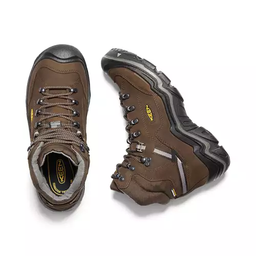 Men's KEEN Durand II Mid Waterproof Hiking Boots 4 Men's KEEN Durand II Mid Waterproof Hiking Boots - Image 2