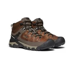 Keen Men's Targhee III Waterproof Mid | Chestnut/Mulch -Keen 1b4dea15522348ffa6299bd25a6ccbfaed8b1ce0