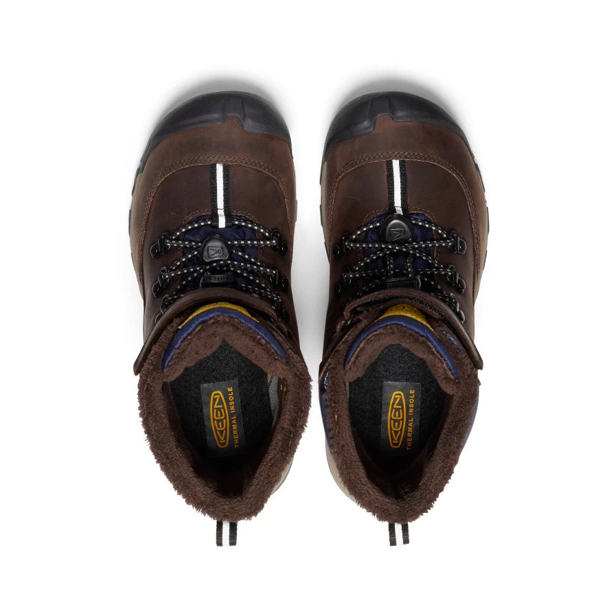 Keen Big Kids' Kanibou Waterproof Winter Boot | Java/Naval Academy 6 Keen Big Kids' Kanibou Waterproof Winter Boot | Java/Naval Academy - Image 4