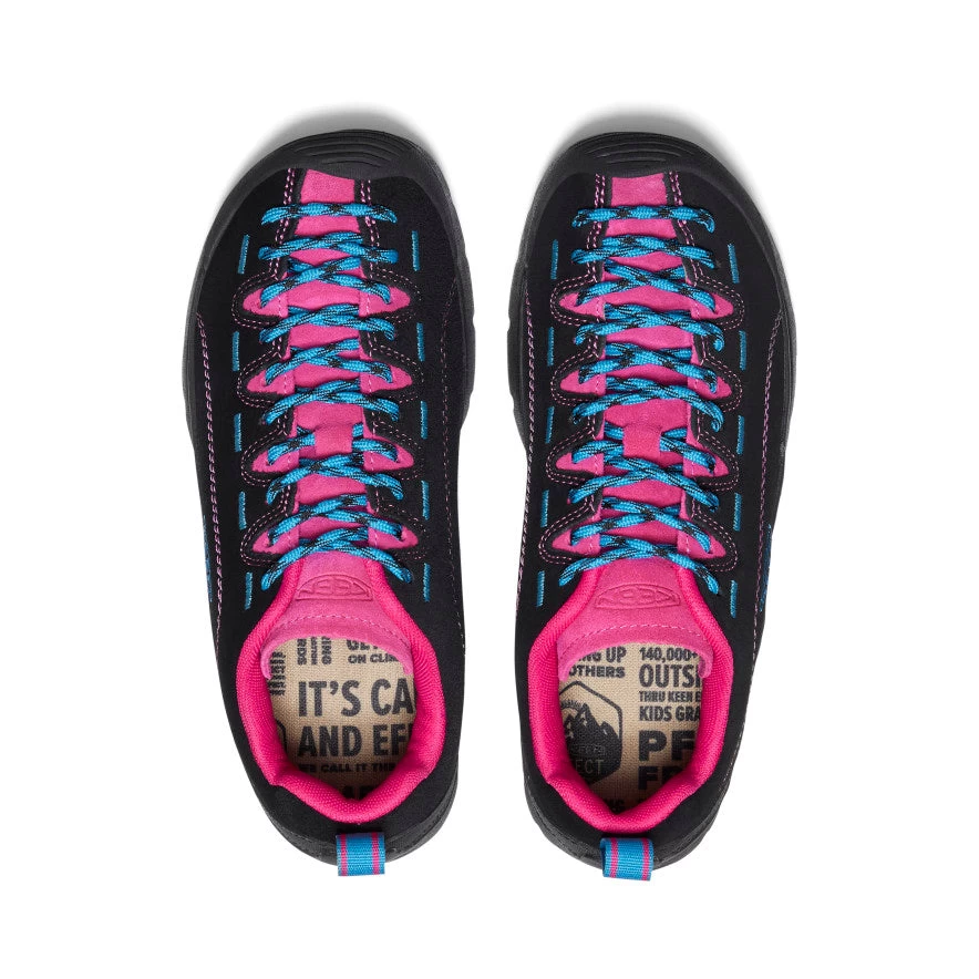 Keen Women's Jasper Suede Sneakers | Black/Jazzy 7 Keen Women's Jasper Suede Sneakers | Black/Jazzy - Image 5