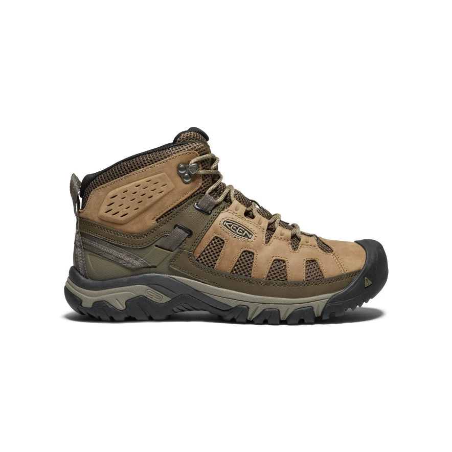 Keen Men's Targhee Vent Mid | Olivia/Bungee Cord 3 Keen Men's Targhee Vent Mid | Olivia/Bungee Cord