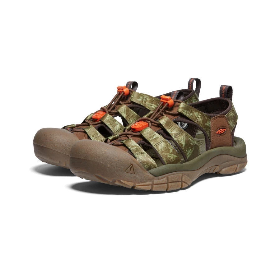 Keen Men's Newport Retro X Smokey Bear | Smokey Bear/Military Olive 4 Keen Men's Newport Retro X Smokey Bear | Smokey Bear/Military Olive - Image 2