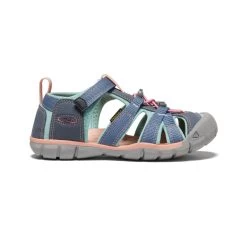 Keen Big Kids' Seacamp II CNX | Flint Stone/Ocean Wave