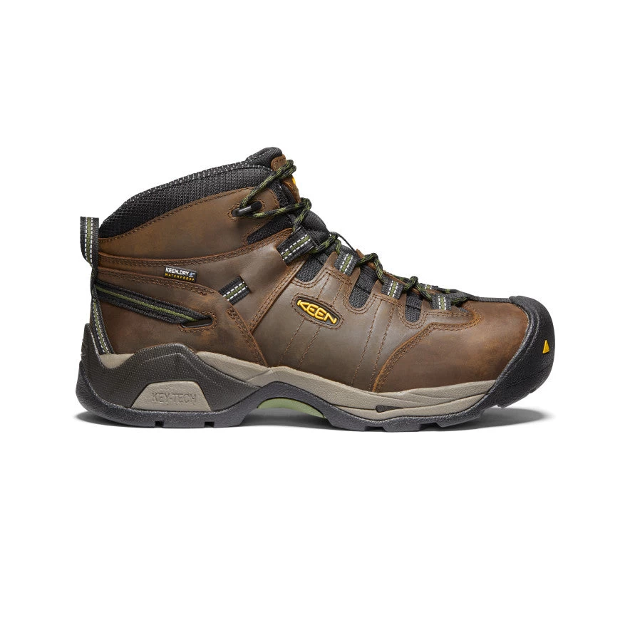 Keen Men's Detroit XT Waterproof Boot (Steel Toe) | Cascade Brown/Bronze Green 2 Keen Men's Detroit XT Waterproof Boot (Steel Toe) | Cascade Brown/Bronze Green