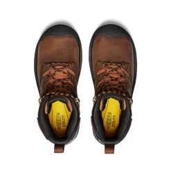 Keen Men's Camden 6" Waterproof Boot INT MET (Carbon-Fiber Toe) | Leather Brown/Black -Keen 300c936f1913349365c6abc0cfb33627d3b1f61e