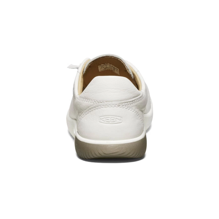 Keen Women's KNX Leather Sneaker | Star White/Star White 7 Keen Women's KNX Leather Sneaker | Star White/Star White - Image 5