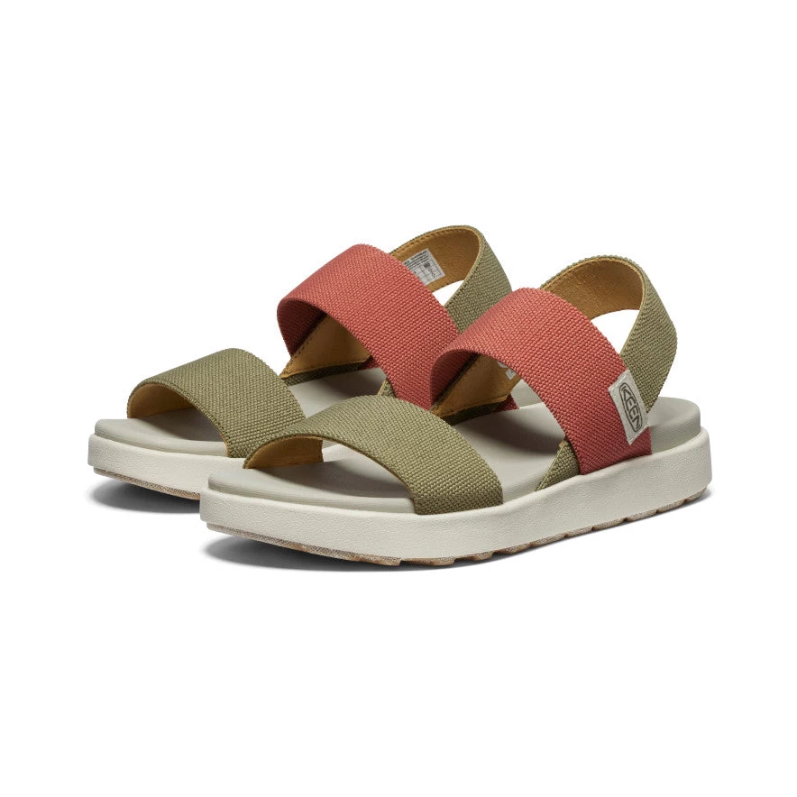Keen Women's Elle Backstrap Sandal | Martini Olive/Baked Clay 4 Keen Women's Elle Backstrap Sandal | Martini Olive/Baked Clay - Image 2