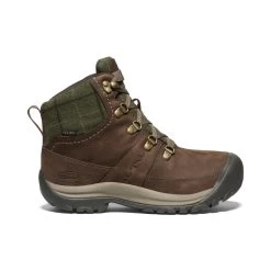 Keen Women's Kaci III Winter Waterproof Boot | Dark Earth/Green Plaid