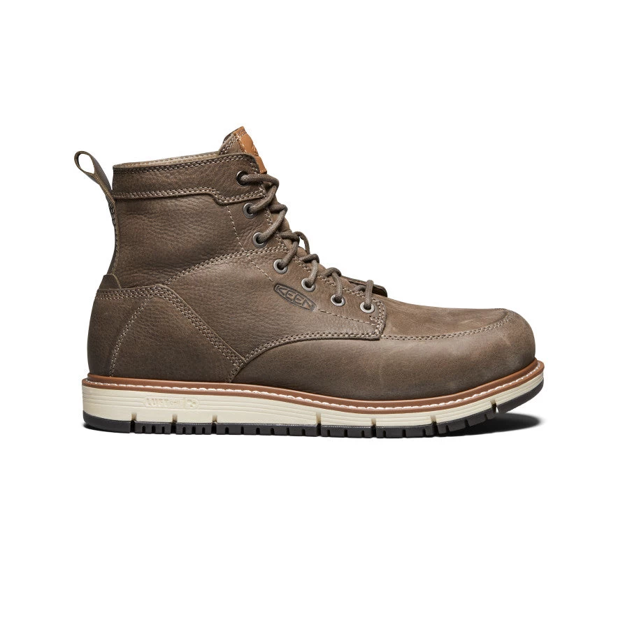 Keen Men's San Jose 6" Boot (Aluminum Toe) | Falcon/Caramel Cafe 3 Keen Men's San Jose 6" Boot (Aluminum Toe) | Falcon/Caramel Cafe