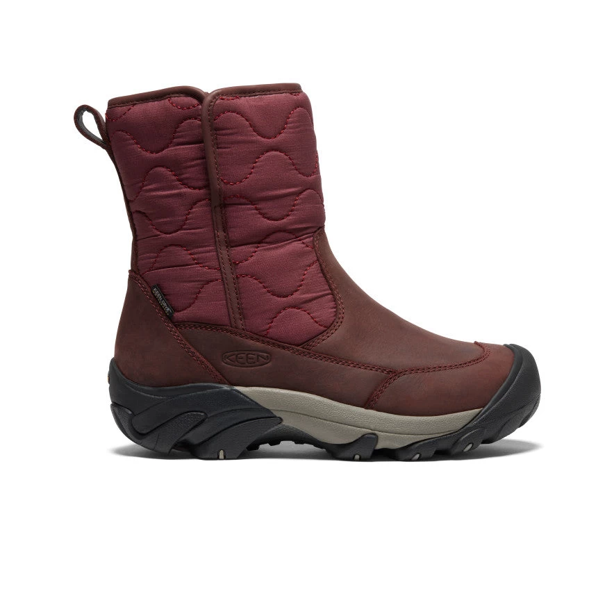 Keen Women's Betty Waterproof Pull-On Boot | Burgundy/Black 3 Keen Women's Betty Waterproof Pull-On Boot | Burgundy/Black