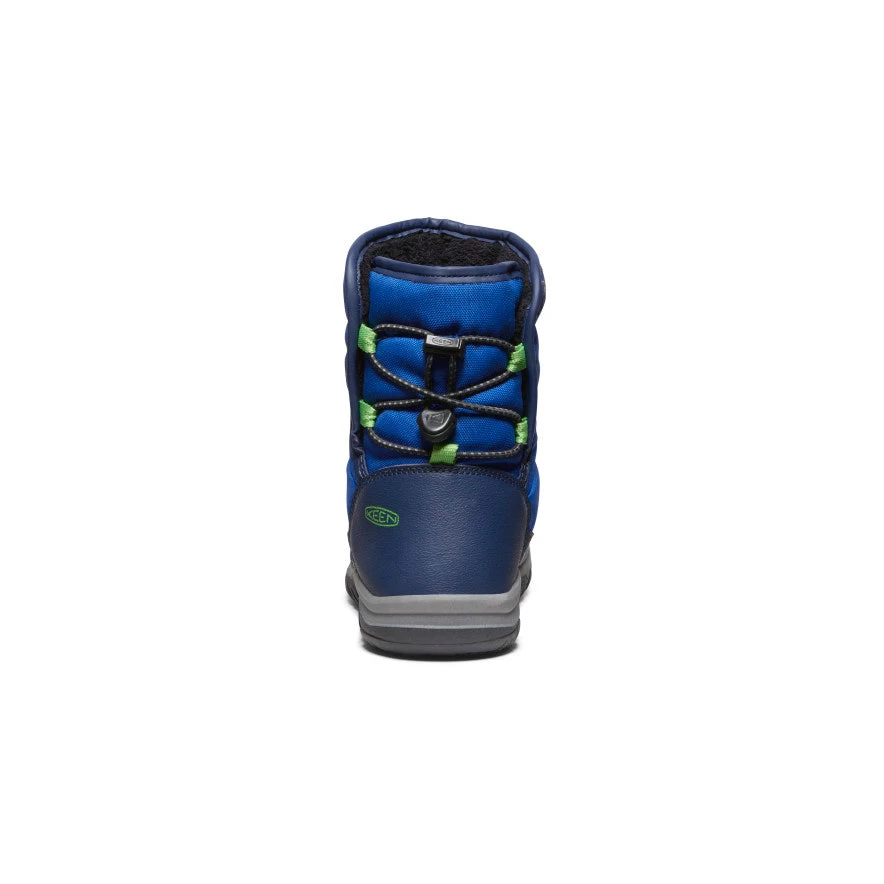 Keen Big Kids' Puffrider Waterproof Winter Boot | Naval Academy/Surf 7 Keen Big Kids' Puffrider Waterproof Winter Boot | Naval Academy/Surf - Image 5