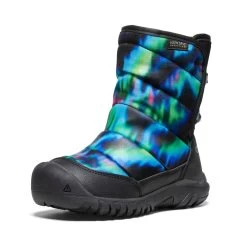 Keen Little Kids' Puffrider Waterproof Winter Boot | Northern Lights/Black -Keen 4d78882741dbd9ed9a4dedec9a6db773fb97aacc