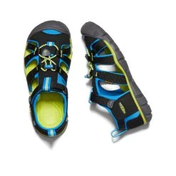 Keen Big Kids' Seacamp II CNX | Black/Brilliant Blue -Keen 4f9bd5ea2d47c6015b8c9c57433c17d3c51548aa