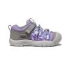 Keen Big Kids' Newport H2SHO | Chalk Violet/Drizzle -Keen 501e7e38015c0b2cd6386f0f018a6097492520fa