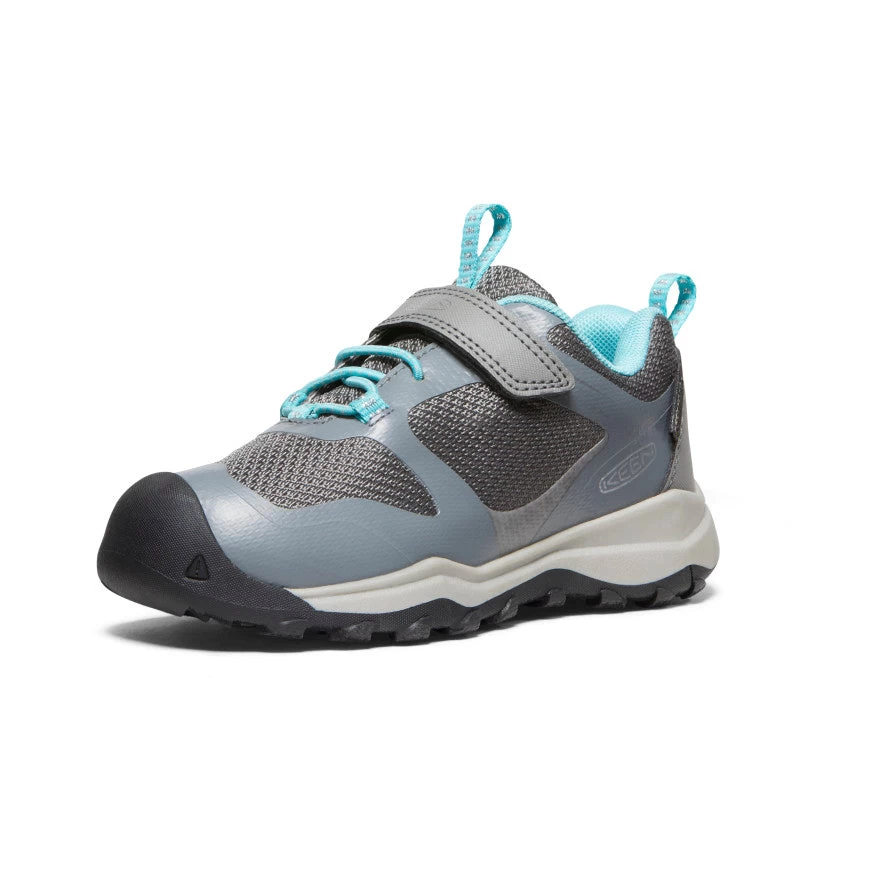 Keen Little Kids' Wanduro Waterproof Shoe | Steel Grey/Ipanema 5 Keen Little Kids' Wanduro Waterproof Shoe | Steel Grey/Ipanema - Image 3