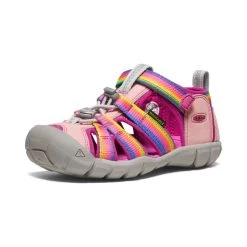 Keen Little Kids' Seacamp II CNX | Rainbow/Festival Fuchsia -Keen 5436ef9a48779c53f1ac4725a912c21298a6d2ea