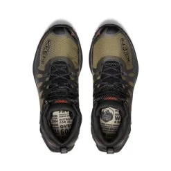 Keen Men's Zionic Waterproof Hiking Boot | Dark Olive/Scarlet Ibis -Keen 617aee339207a8d1506cab10246caada11b386ce