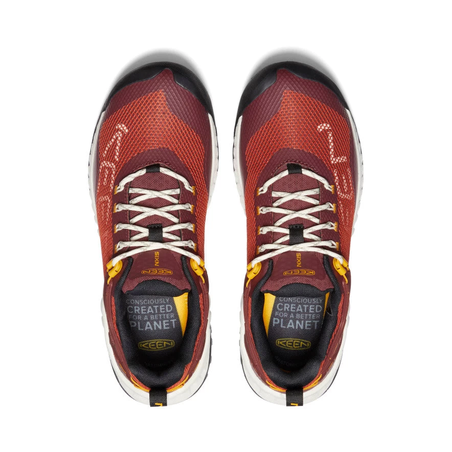 Keen Women's NXIS EVO Waterproof Shoe | Baked Clay/Golden Yellow 6 Keen Women's NXIS EVO Waterproof Shoe | Baked Clay/Golden Yellow - Image 4