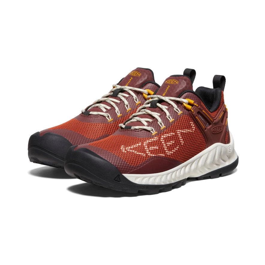 Keen Women's NXIS EVO Waterproof Shoe | Baked Clay/Golden Yellow 4 Keen Women's NXIS EVO Waterproof Shoe | Baked Clay/Golden Yellow - Image 2