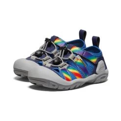 Keen Little Kids' Knotch Creek | Bright Cobalt/Rainbow Tie Dye -Keen 66082ff61d124fba3b756e4054e2f8da3ac2a407