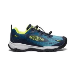 Keen Big Kids' Wanduro Speed Hiking Shoe | Legion Blue/Evening Primrose