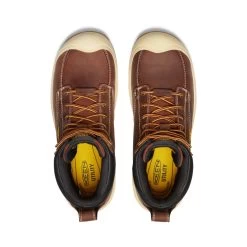 Keen Men's Fort Wayne 6" Waterproof (Carbon-Fiber Toe) | Tortoise Shell/Gum -Keen 68bf52565afd0ac8914be941288c4230665d5d9d