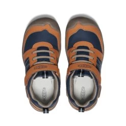 Big Kids' Knotch Peak Sneaker | KEEN Maple/Sky Captain -Keen 696663ff28995fb845eda81bc2d10b11181618ac