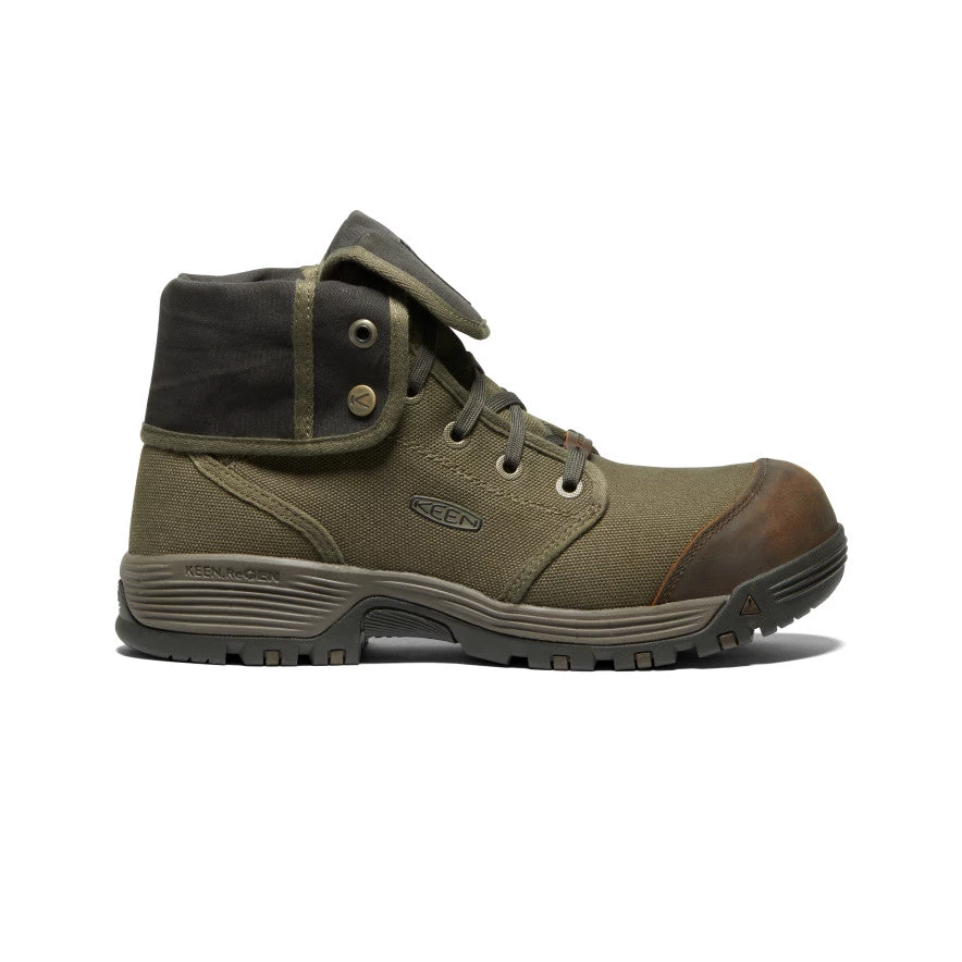 Keen Men's Roswell Mid (Carbon-Fiber Toe) | Military Olive/Black Olive 3 Keen Men's Roswell Mid (Carbon-Fiber Toe) | Military Olive/Black Olive