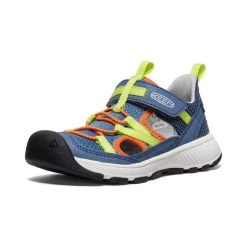 Keen Little Kids' Motozoa Sandal | Vintage Indigo/Scarlet Ibis -Keen 721a84b552c64eb1d950515a976f5345cbc91b3f