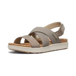 Keen Women's Elle Criss Cross Sandal | Brindle/Birch -Keen 75597df2f2e3b3f9f05bee07c333c48ab5c5d0b0