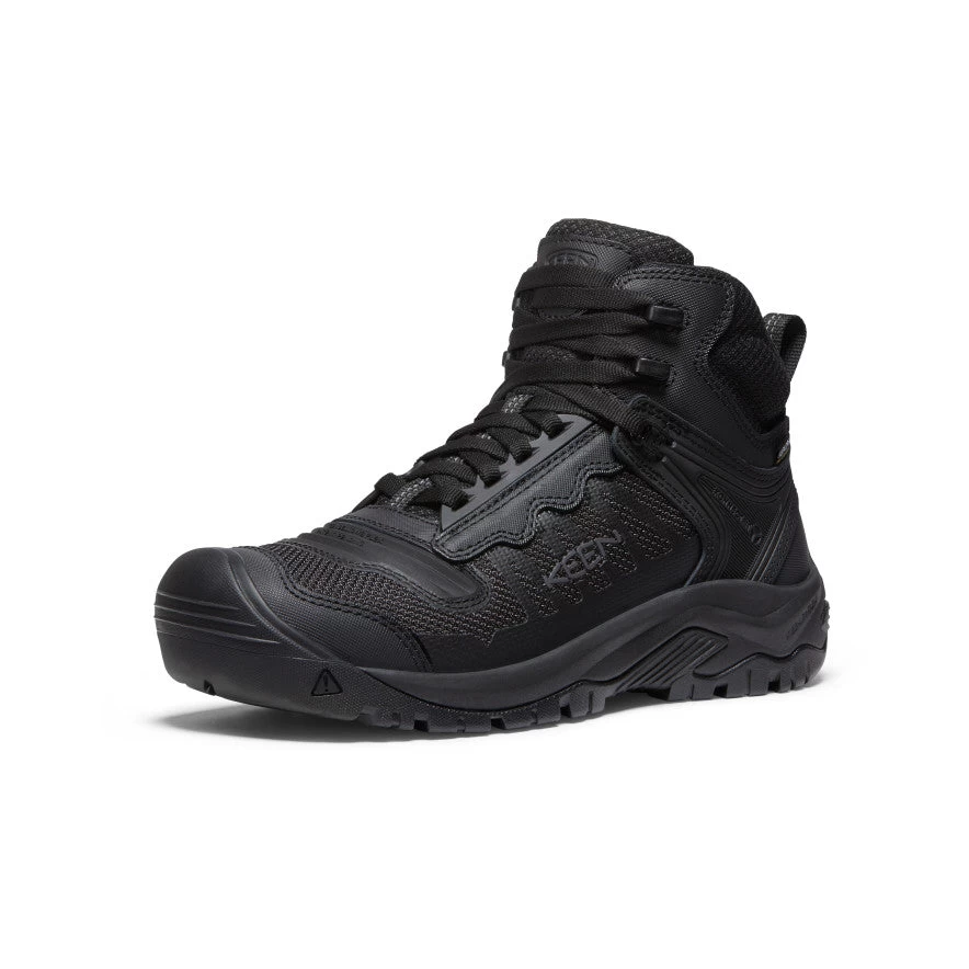 Keen Men's Reno KBF Waterproof Mid (Soft Toe) | Black/Black 5 Keen Men's Reno KBF Waterproof Mid (Soft Toe) | Black/Black - Image 3