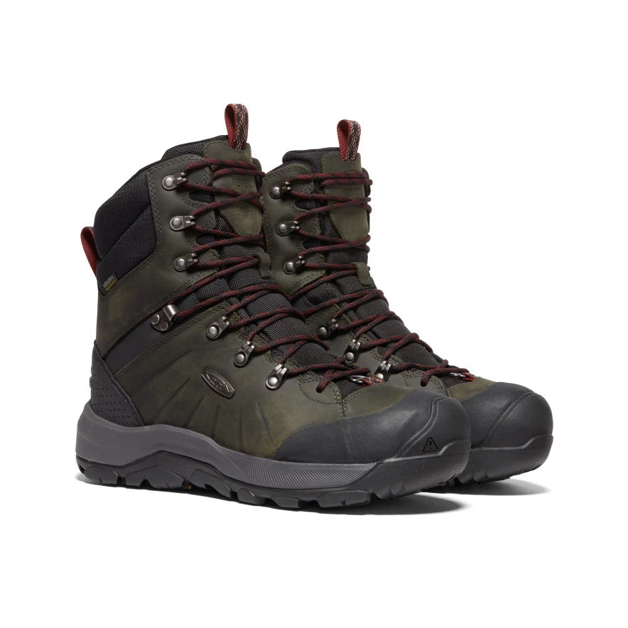 Keen Men's Revel IV High Polar Waterproof Boot | Magnet/Red Carpet 4 Keen Men's Revel IV High Polar Waterproof Boot | Magnet/Red Carpet - Image 2