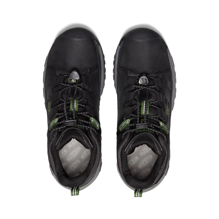 Keen Big Kids' Targhee Waterproof Boot | Black/Campsite 6 Keen Big Kids' Targhee Waterproof Boot | Black/Campsite - Image 4