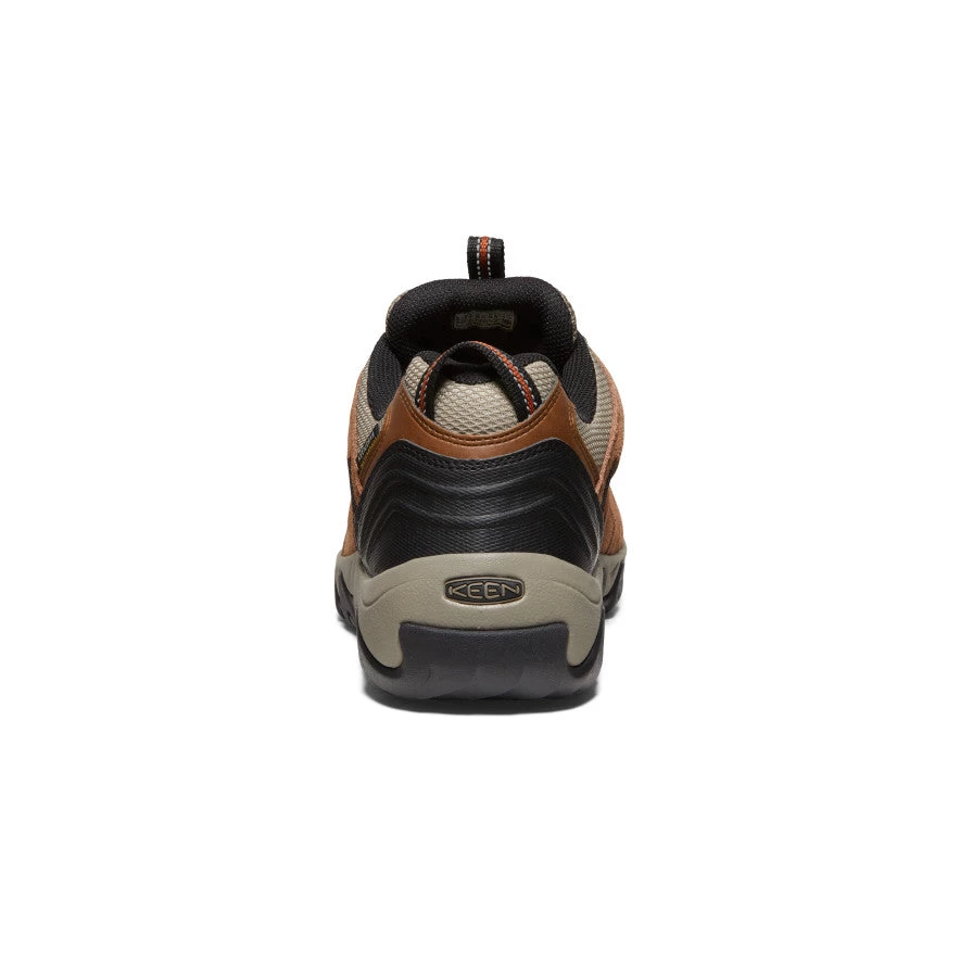 Keen Men's Headout Waterproof Hiking Shoe | Bison/Fossil Orange 7 Keen Men's Headout Waterproof Hiking Shoe | Bison/Fossil Orange - Image 5