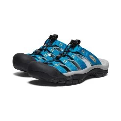 Keen Women's Newport Slide | Fjord Blue/Iceland Poppy -Keen 88eb9603a43d11d10fafb320b6de3af2a6cb47a2