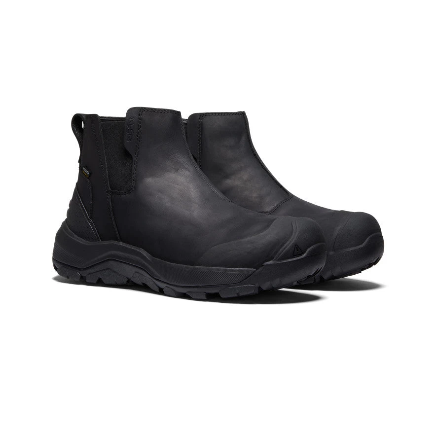 Keen Men's Revel IV Waterproof Chelsea | Black/Black 4 Keen Men's Revel IV Waterproof Chelsea | Black/Black - Image 2