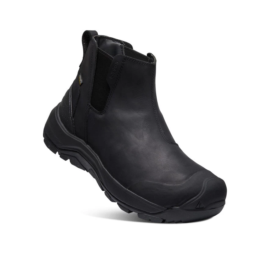 Keen Men's Revel IV Waterproof Chelsea | Black/Black 5 Keen Men's Revel IV Waterproof Chelsea | Black/Black - Image 3