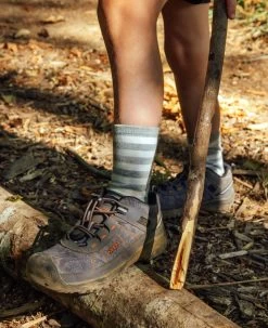 Keen Big Kids' Targhee Sport Vent Shoe | Magnet/Scarlet Ibis -Keen BigKidsTargheeSportLifestylePDPRight