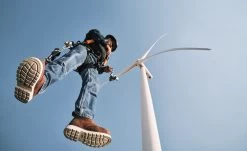 Keen Men's Cincinnati 6" Waterproof 90° Heel Boot (Soft Toe) | Tuscan Red/Sandshell -Keen KPD 234 Cincinnati90 1028284 Top Image