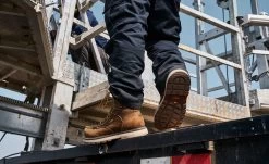 Keen Men's Cincinnati 8" Waterproof 90° Heel Boot (Carbon-Fiber Toe) | Belgian/Sandshell 17 Keen Men's Cincinnati 8" Waterproof 90° Heel Boot (Carbon-Fiber Toe) | Belgian/Sandshell -Keen KPD 234 Cincinnati90 1028287 Top Image