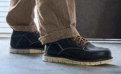 Keen Men's CSA San Jose 6" Waterproof Boot (Aluminum Toe) | Black/Off White 17 Keen Men's CSA San Jose 6" Waterproof Boot (Aluminum Toe) | Black/Off White -Keen SDD 496 PDP SanJose 1027083 Top Image