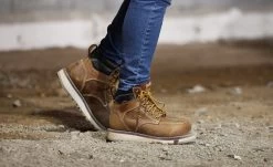 Keen Women's Cincinnati 6" Waterproof Boot (Carbon-Fiber Toe) | Belgian/Sandshell -Keen SDD 505 PDP Cincinnati 1023224 Top Image